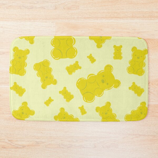 Item preview, Yellow gummy bear pattern  designed and sold by smalladventures.