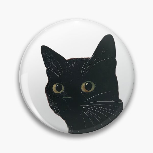 Item preview, Cat, Nice Kitty, Black Cat, peek-a-boo designed and sold by CreativeArts-S.