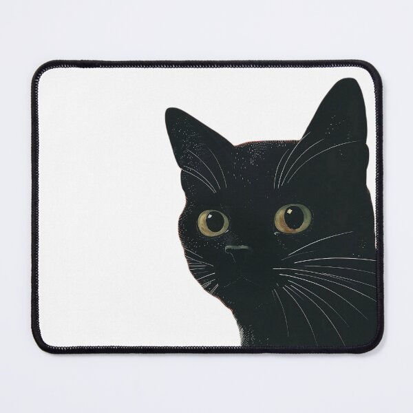 Item preview, Cat, Nice Kitty, Black Cat, peek-a-boo designed and sold by CreativeArts-S.