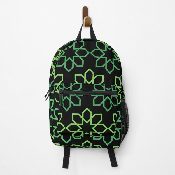 Item preview,  green geometric  flowers designed and sold by mndesignworx.