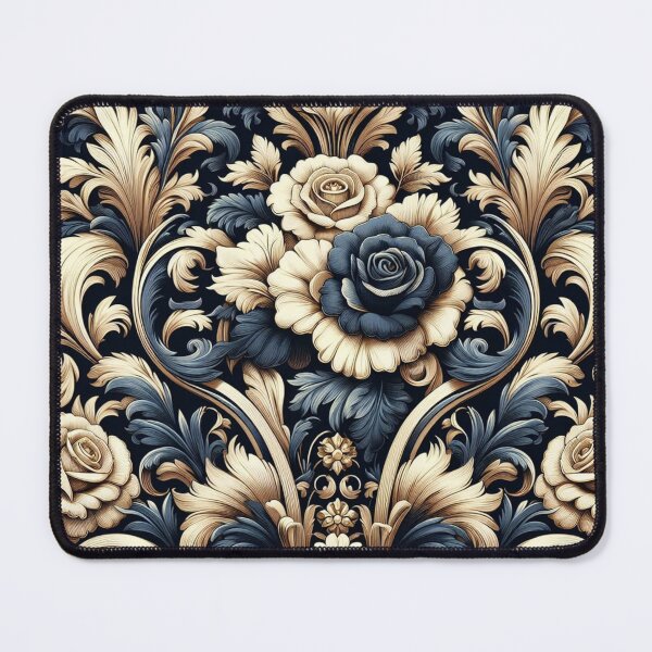 Item preview, Midnight Blue, Gold & Cream Baroque designed and sold by DesignsByPrnces.