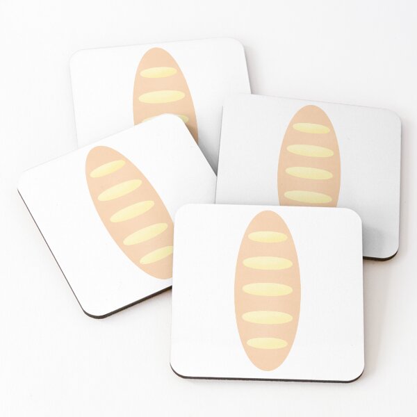 Item preview, Baguette bread hand drawn watercolor illustration designed and sold by Anngozza2.