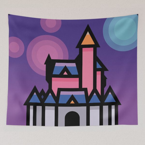 Item preview, Magic Kingdom Castle At Night designed and sold by alfie-burt.