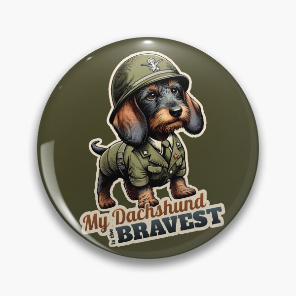 Item preview, Wire-haired Dachshund  Soldier designed and sold by ThisDress.