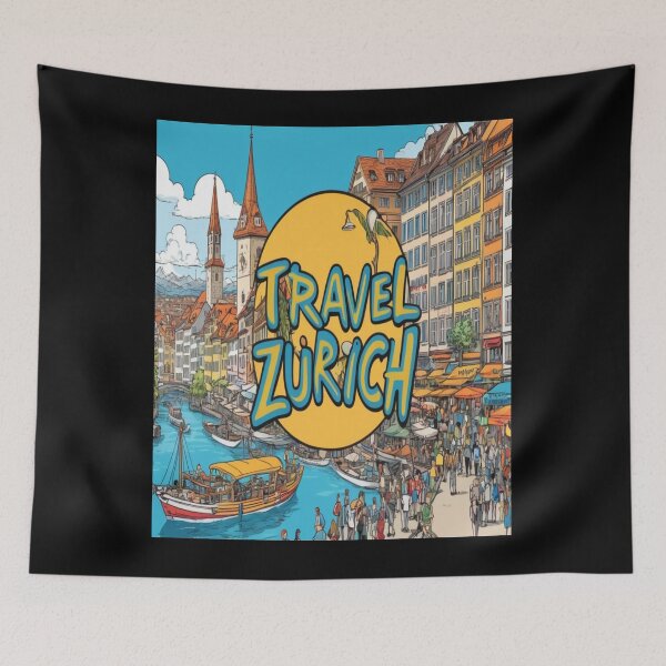 Item preview, Zurich Travel designed and sold by star-boutique.