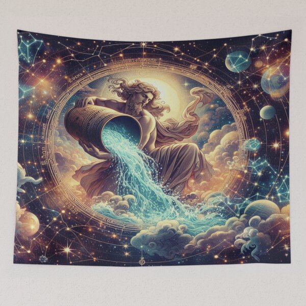 Item preview, Aquarius constellation designed and sold by bernhagen.