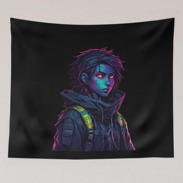 Item preview, Cyberpunk Street Mutant, Unique Dark Characters designed and sold by Burn-Ego.