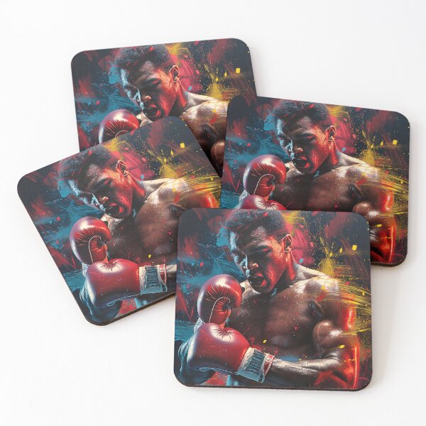 Item preview, Ali The Legend boxing Painting art designed and sold by Tokyo Retro.