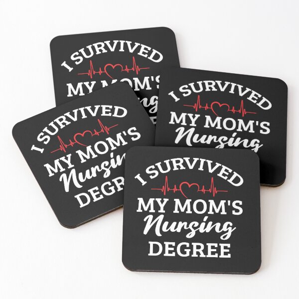 Item preview, I Survived My Mom's Nursing Degree Graduation Gift For Women designed and sold by optimumaffiliat.