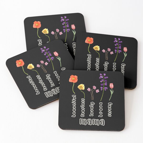 Item preview, Mothers Day, Beautiful, Fearless,Lovely, Brave, Strong Mama  Design  designed and sold by LovelyHappyGift.
