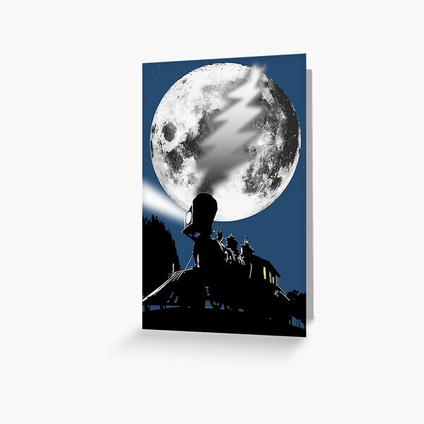 Northbound Train Greeting Card