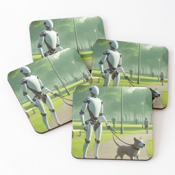 Item preview, Tesla bot designed and sold by TEEJAMBOREE.