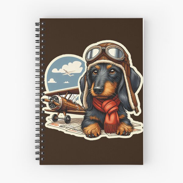 Item preview, Wire-haired Dachshund Pilot designed and sold by ThisDress.