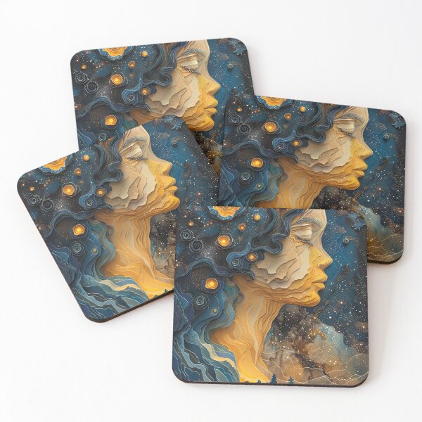 Item preview, Gaia at Night designed and sold by OccultDreams.