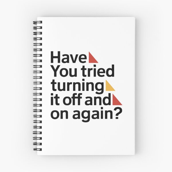 Item preview, have you tried turning it off and off again ? designed and sold by BRROOLY.