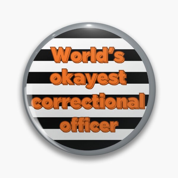 Item preview, World's okayest correctional officer designed and sold by AnulaArt.