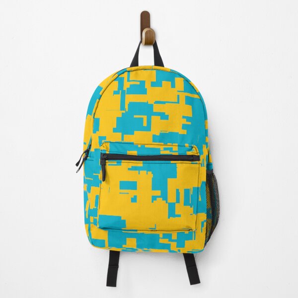 Item preview, Camuflaje azul y amarillo designed and sold by Abstract-Color.