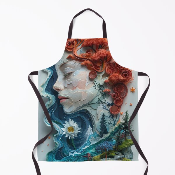 Item preview, Spring Goddess Papercut designed and sold by OccultDreams.