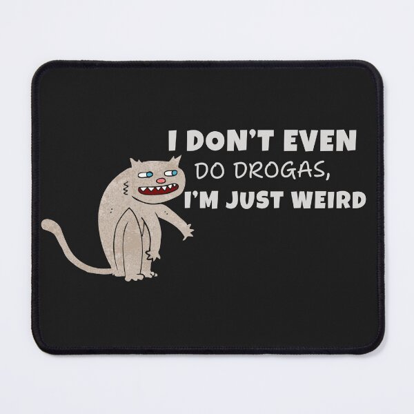 Item preview, weird cat designed and sold by ZMaria.