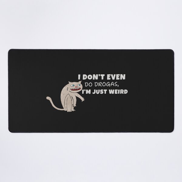 Item preview, weird cat designed and sold by ZMaria.