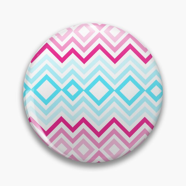 Item preview, Blue and Pink zigzag pattern  designed and sold by mndesignworx.