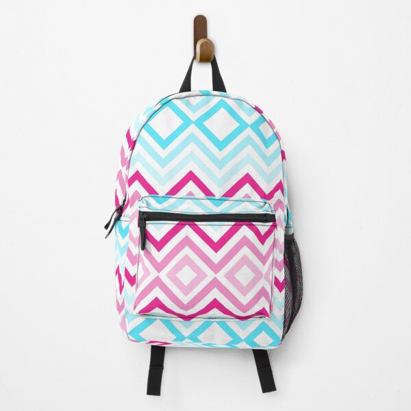 Item preview, Blue and Pink zigzag pattern  designed and sold by mndesignworx.