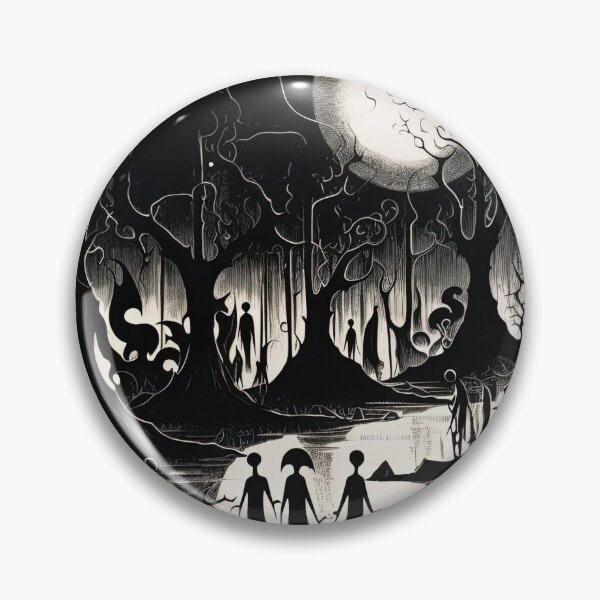 Item preview, Pagan Fables-Dark night ay forest designed and sold by AdadiaXShop.