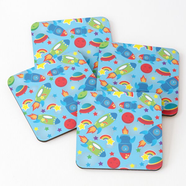 Item preview, Space rainbow pattern  designed and sold by smalladventures.