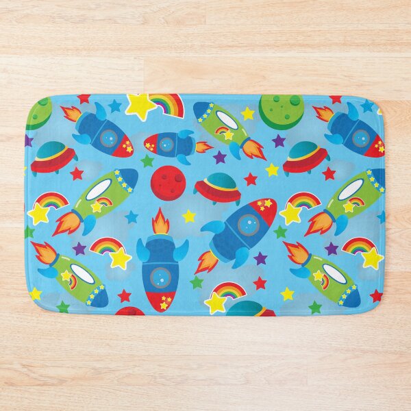 Item preview, Space rainbow pattern  designed and sold by smalladventures.