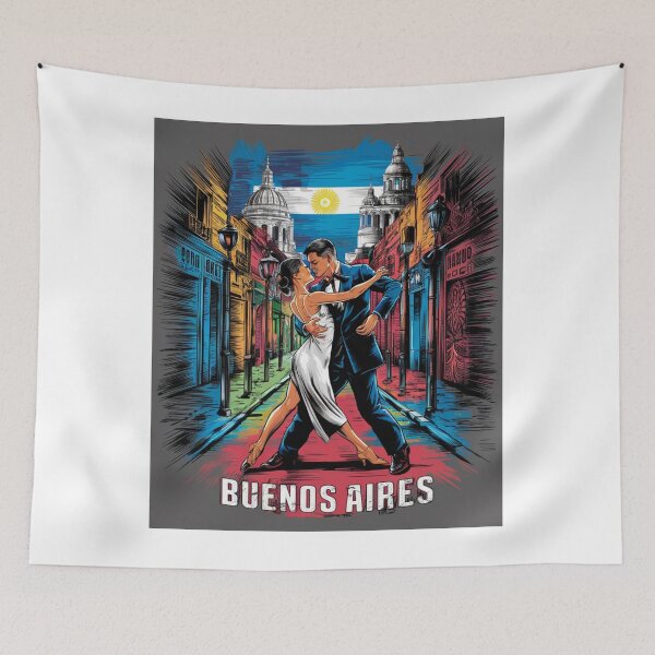 Item preview, Buenos Aires: Where Tango and Tradition Dance Together designed and sold by Colorful-Garden.