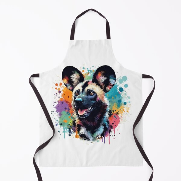 Item preview, A beautiful colorful African wild dog designed and sold by Marcoshop10.