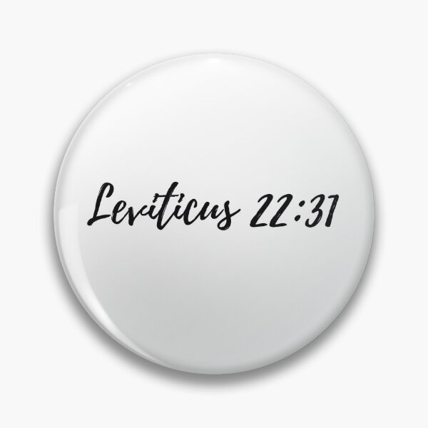 Item preview, Leviticus 22:31 designed and sold by BluesSketchbook.