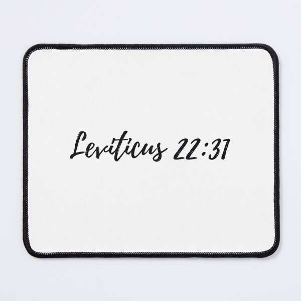Item preview, Leviticus 22:31 designed and sold by BluesSketchbook.