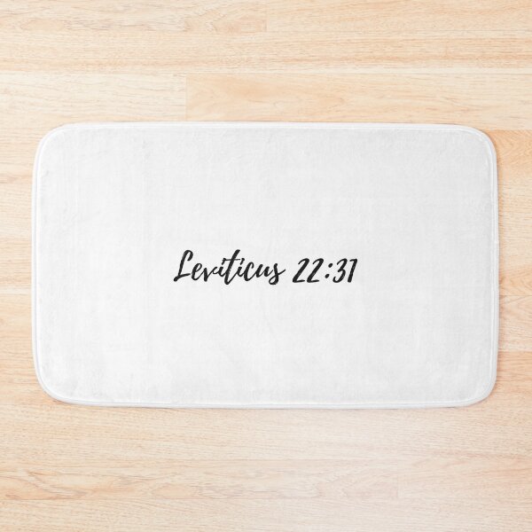Item preview, Leviticus 22:31 designed and sold by BluesSketchbook.