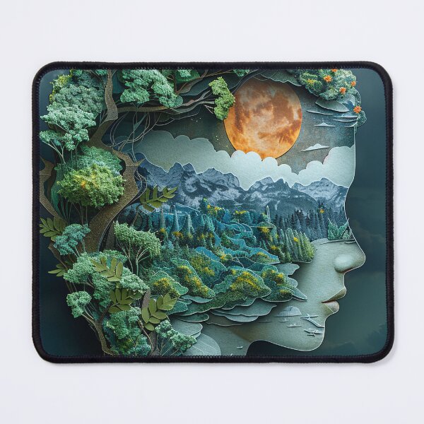 Item preview, Mother Earth Papercut designed and sold by OccultDreams.