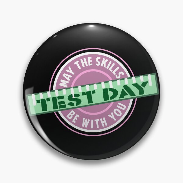 Item preview, Test day may the skill be with you designed and sold by Colorfulman.