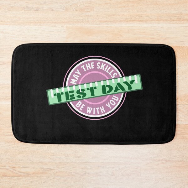 Item preview, Test day may the skill be with you designed and sold by Colorfulman.