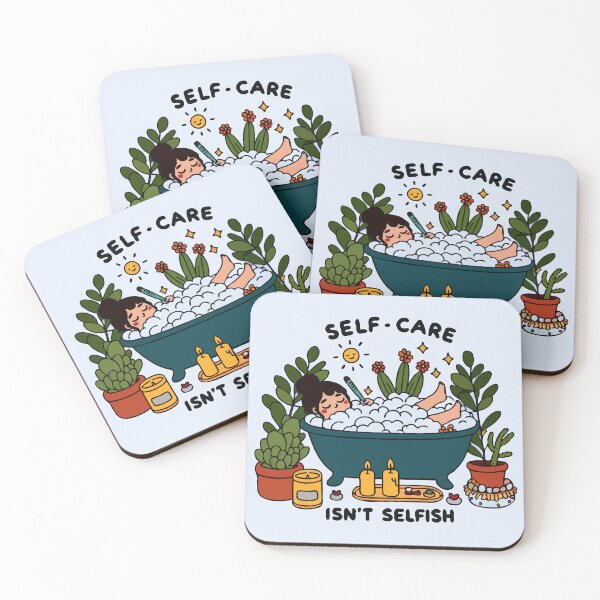 Item preview, Self Care is not Selfish Mental Health Daily  designed and sold by digilabs.