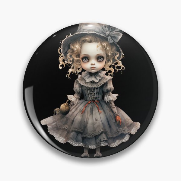Item preview, Gothic doll - Nadja doll - Creepy designed and sold by GlunmanStore.