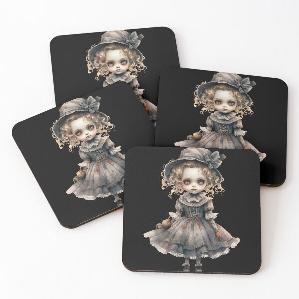 Item preview, Gothic doll - Nadja doll - Creepy designed and sold by GlunmanStore.