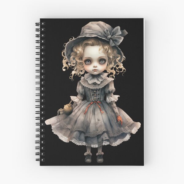 Item preview, Gothic doll - Nadja doll - Creepy designed and sold by GlunmanStore.