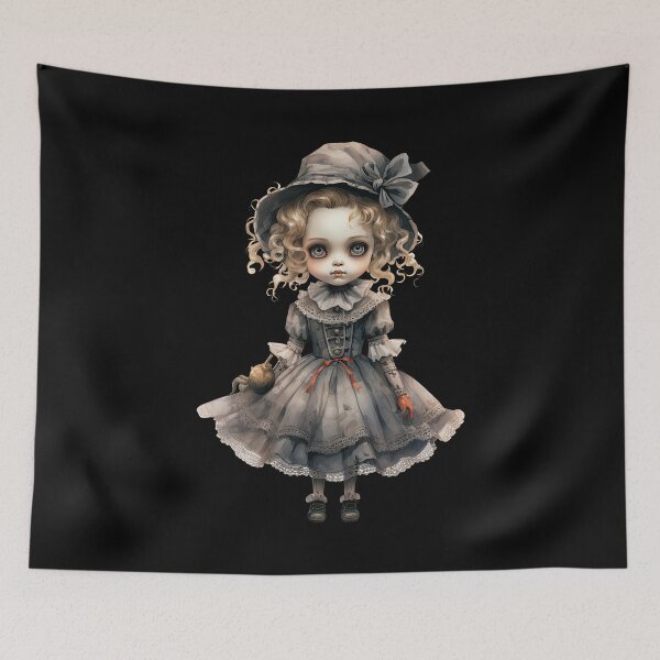 Item preview, Gothic doll - Nadja doll - Creepy designed and sold by GlunmanStore.