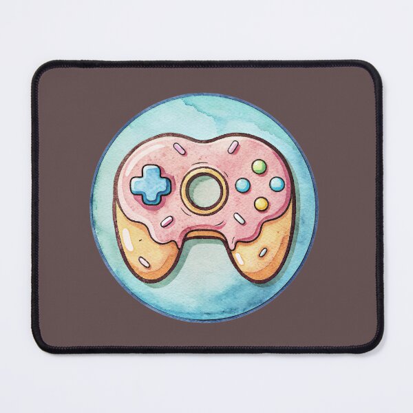 Item preview, video game controller doughnut designed and sold by jkrphoto.