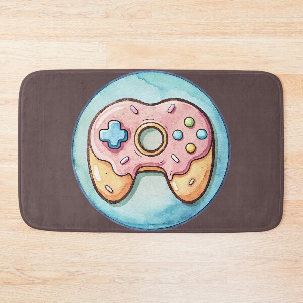 Item preview, video game controller doughnut designed and sold by jkrphoto.