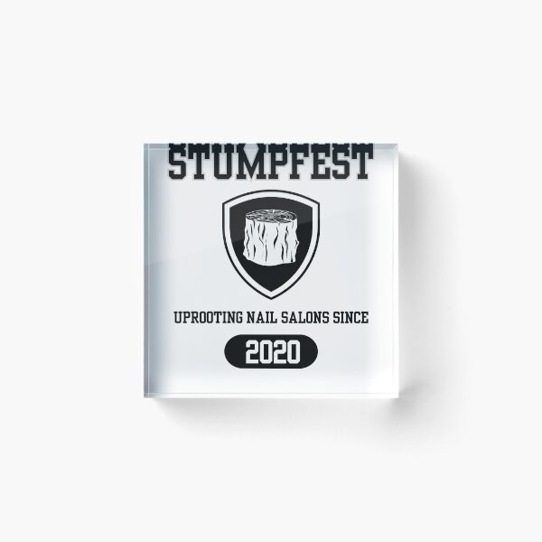 Item preview, Stump fest nail salon designed and sold by GroundCashew.