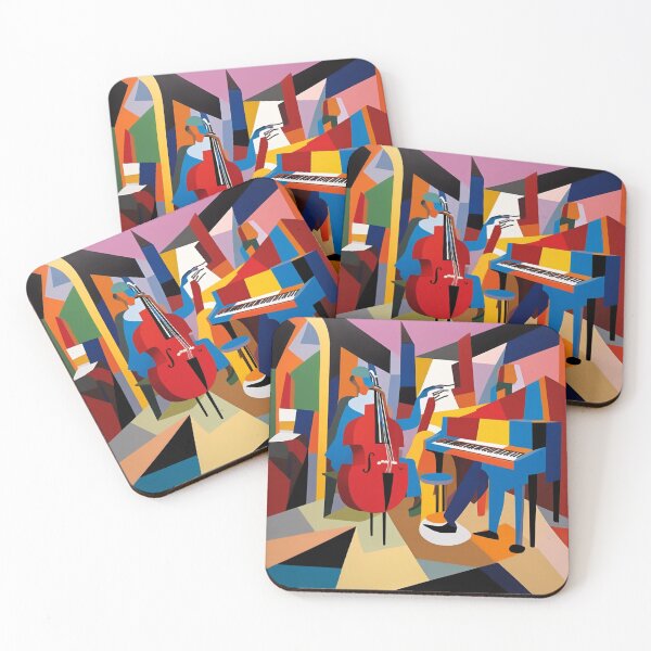 Item preview, An Impressionistic Image Of A Music Club designed and sold by MusicalArtisty.