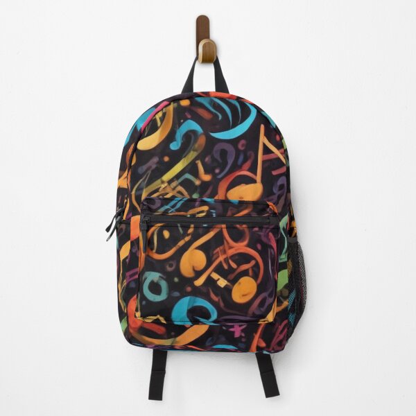 Item preview, Musical notes flowing pattern print design designed and sold by Anshu3813.
