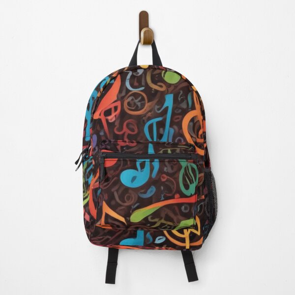 Item preview, Musical notes flowing pattern print design designed and sold by Anshu3813.