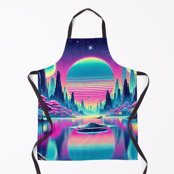 Item preview, Neon Sky and Luminous Landscape designed and sold by LivingArtClips.