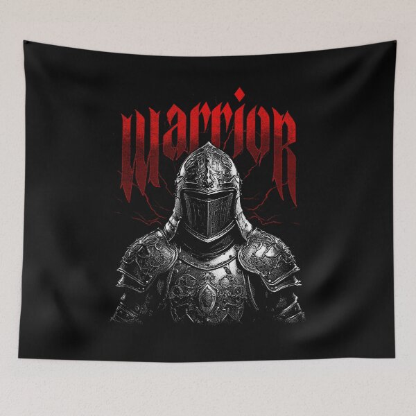 Item preview, Guardian of the Realm: Warrior Knight Armor Art Print - A Tribute to Medieval Valor designed and sold by Snoobdesignbkk.